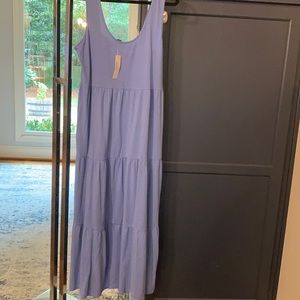 J Crew Lavender Maxi Dress